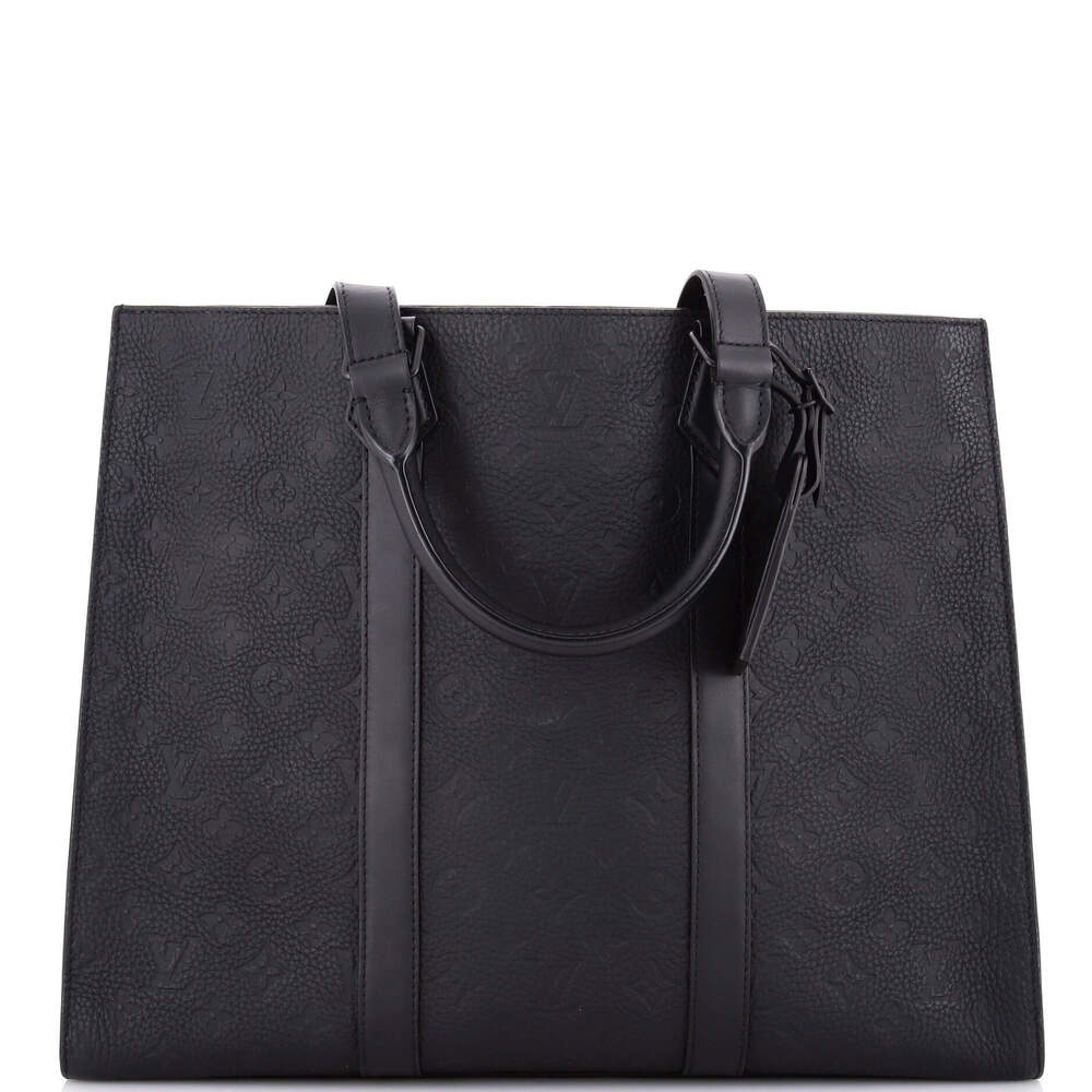 Louis Vuitton Sac Plat 24H Bag Monogram Taurillon Leather